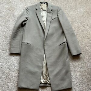 Old Celine khaki wool coat